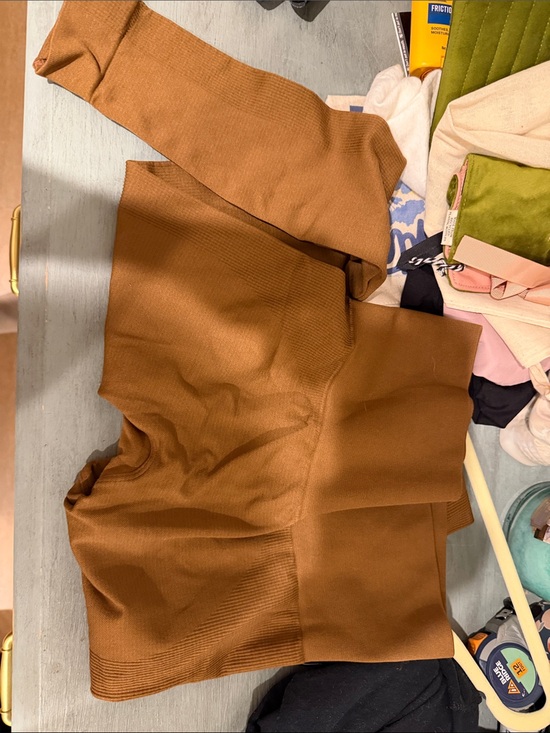 SET Active Pants - SET ACTIVE LEGGINGS BROWN